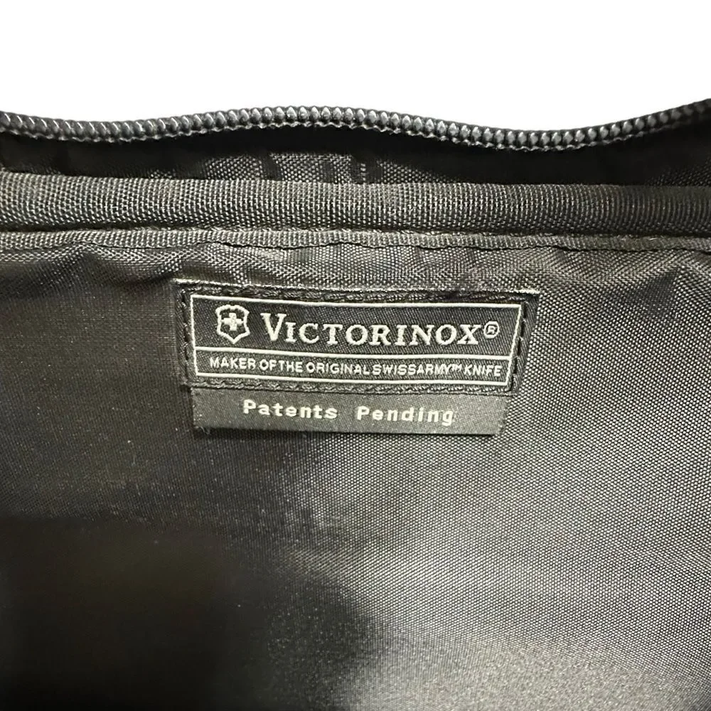 Victorinox Black Professional 2-way carry Cordura briefcase laptop travel bag